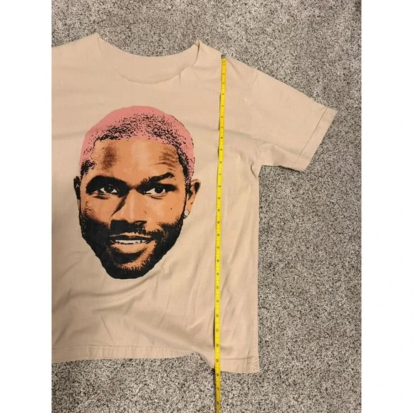 Frank Ocean T-Shirt Fathead Cut Neck Pink Hair Blonde Album - Picture 6 of 6